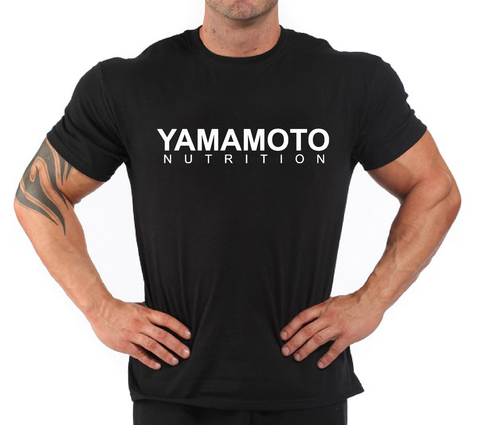 Nutrition & Fitness Hub Photos - Camiseta de ginástica para musculação e