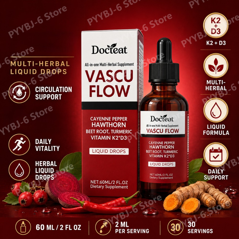 Vitamin D3 K2 Drop - Docteat Gotas Líquidas Multi-Herbal com Espinheiro,