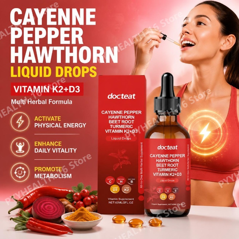 Vitamin D3 K2 Drop - Docteat Gotas Líquidas de Vitamina K2+D3