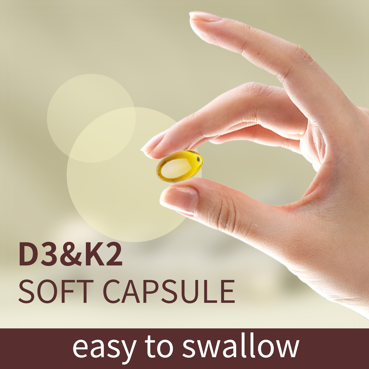 Cápsulas moles de vitamina D3  - Vitamin D3 K2 Drop avaliação e preço