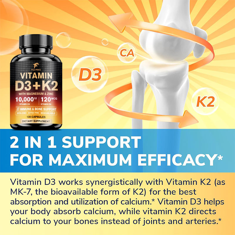 Suplemento de Vitamina D3 K2 1 - Vitamin D3 K2 Drop avaliação e preço