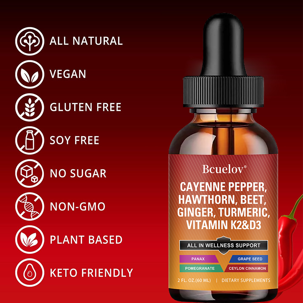 Gotas líquidas de pimenta Caye - Vitamin D3 K2 Drop avaliação e preço