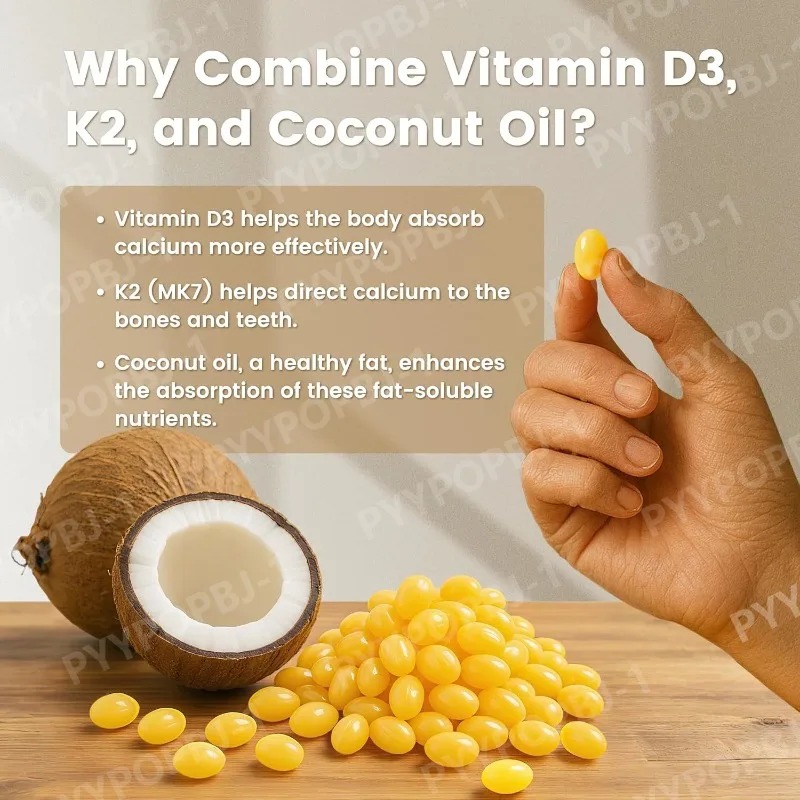 Cápsulas de Vitamina D3 K2 com - Vitamin D3 K2 Drop avaliação e preço