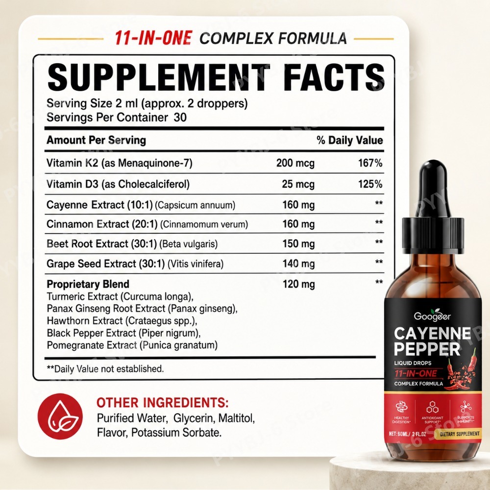 Gotas Líquidas de Pimenta Caye - Vitamin D3 K2 Drop avaliação e preço