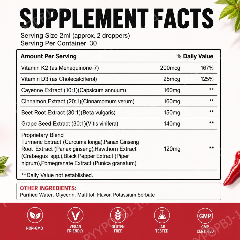 Gotas Líquidas de Pimenta Caye - Vitamin D3 K2 Drop avaliação e preço